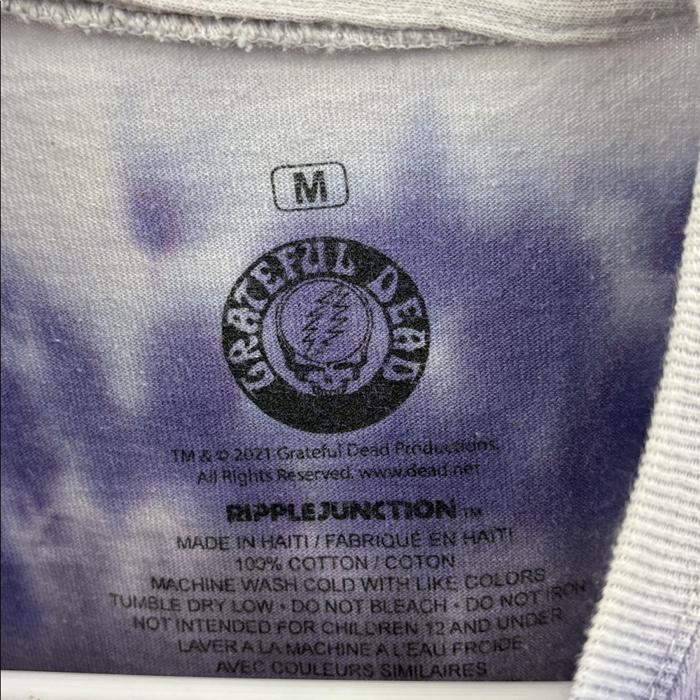 Grateful Dead Tie Dye Rock Band T-Shirt Size Medium - Picture 4 of 4